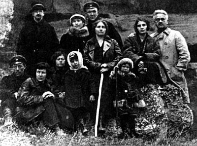 Aleksandras Barenko su mokiniais