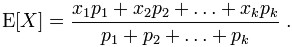 Expected Mean (Weighted)
