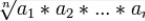 geometric mean