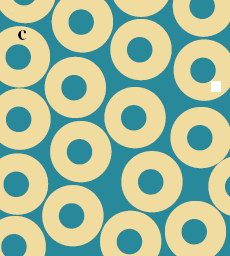 Eye blind spot: Filling in